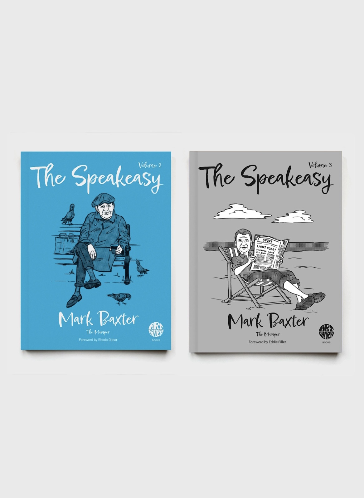 The Speakeasy Volume 3 by Mark Baxter, Bax began writing for the The Speakeasy on the Art Gallery Clothing site in 2017 & has covered various mod related subjects from music to film & clobber to art & literature.& Volume 2 BUNDLE