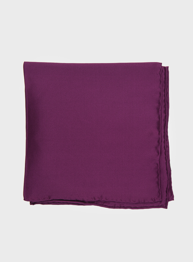 Art Gallery Clothing Purple Pocket Square