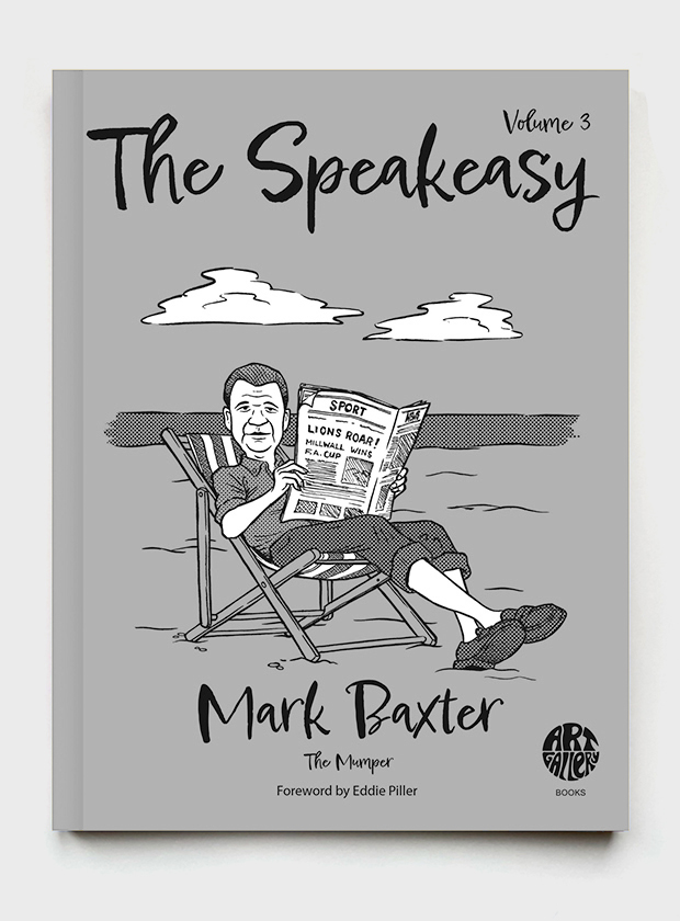 The Speakeasy Volume 3 by Mark Baxter, Bax began writing for the The Speakeasy on the Art Gallery Clothing site in 2017 & has covered various mod related subjects from music to film & clobber to art & literature.